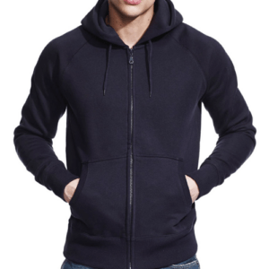 N51Z Continental Clothing Raglan Zip-Up Hoodie