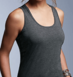 AV184 Anvil women’s triblend racerback tank