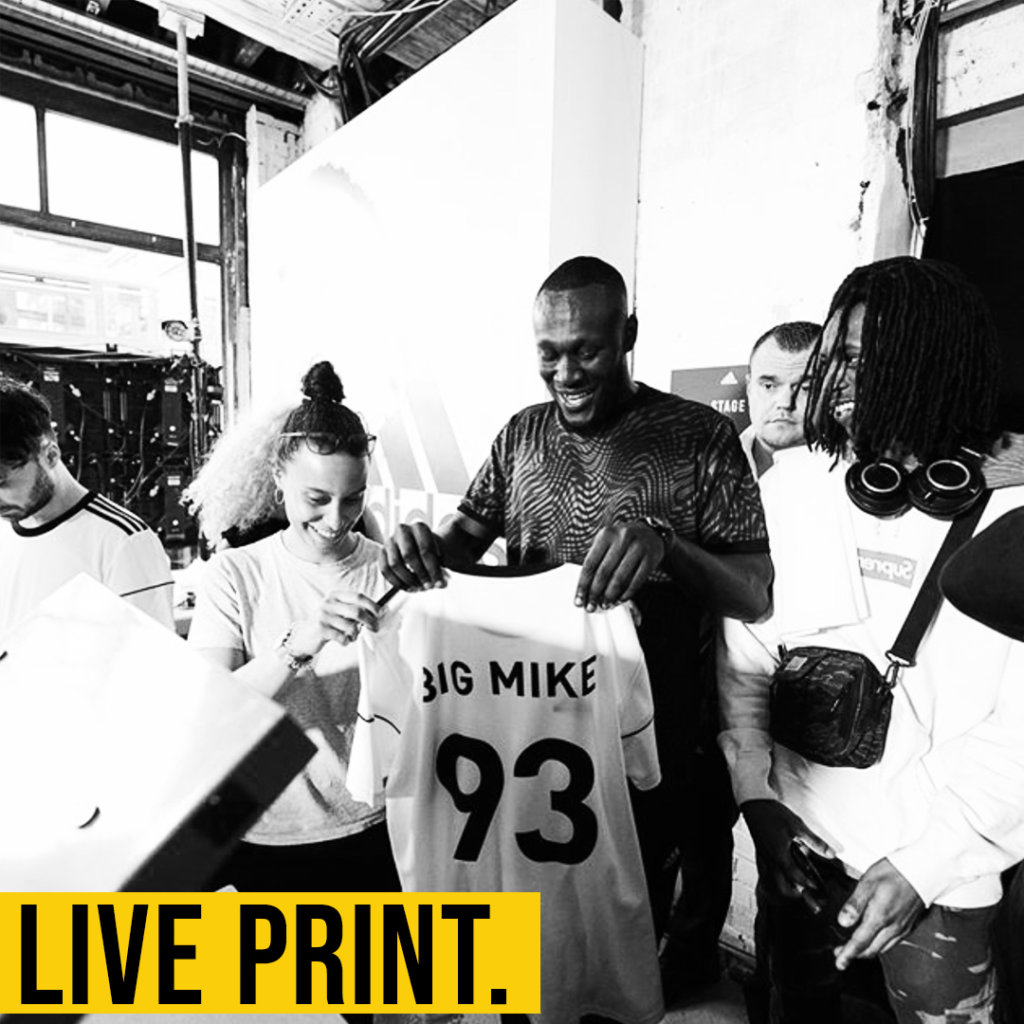 LIVE PRINT process